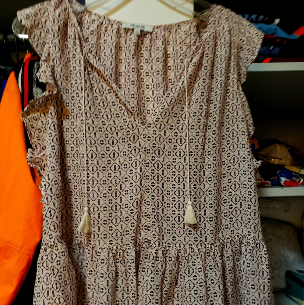 Madewell printed blouse